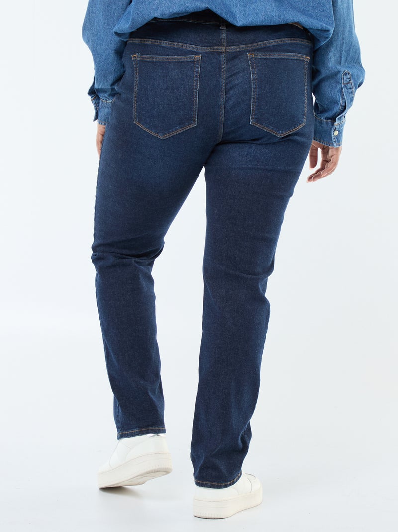Regular-fit 5-pocketjeans L30 BLAUW - Kiabi