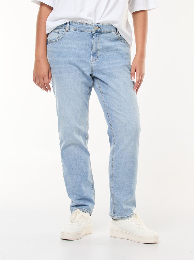 Regular-fit 5-pocketjeans L30 BLAUW - Kiabi