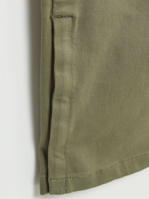 Regular-fit broek broek met klepzakjes - So Easy - Kiabi