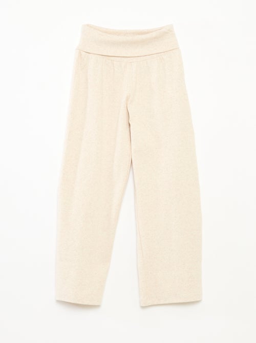 Regular-fit broek met elastische taille - Kiabi