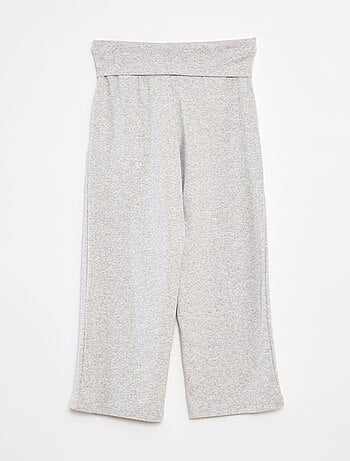 Regular-fit broek met elastische taille