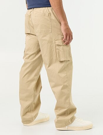 Regular fit-broek met meerdere zakken