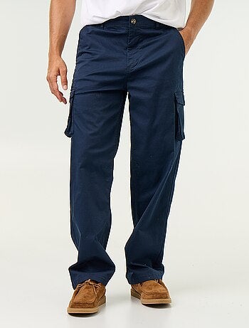 Regular fit-broek met meerdere zakken