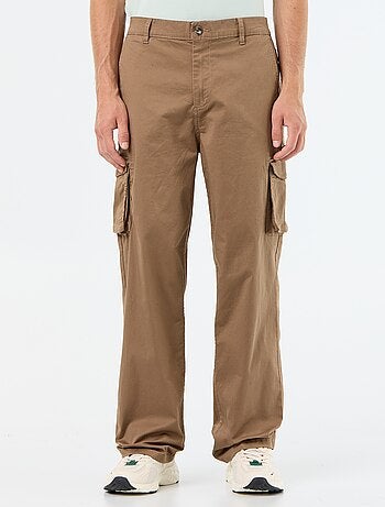 Regular fit-broek met meerdere zakken