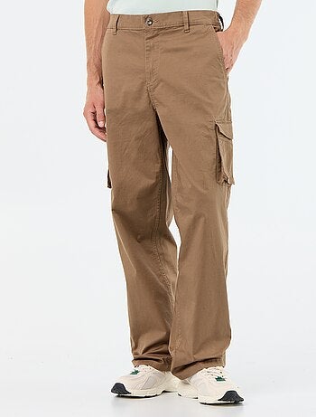 Regular fit-broek met meerdere zakken