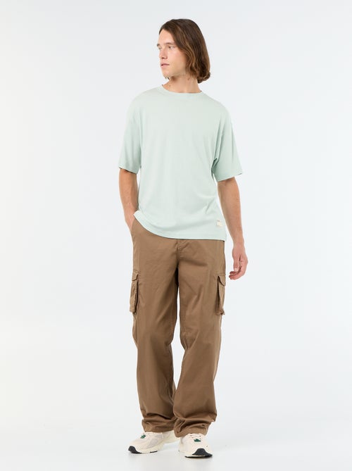 Regular fit-broek met meerdere zakken - Kiabi
