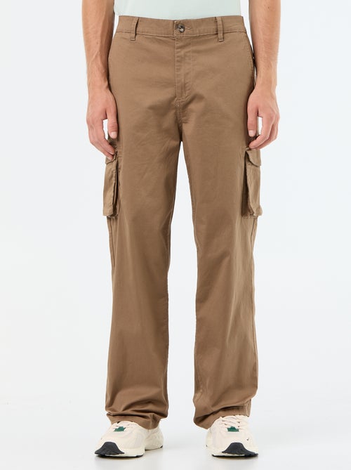 Regular fit-broek met meerdere zakken - Kiabi