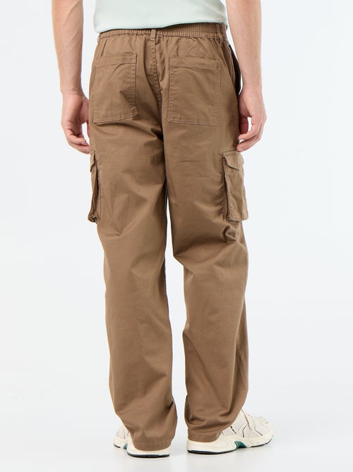 Regular fit-broek met meerdere zakken - Kiabi