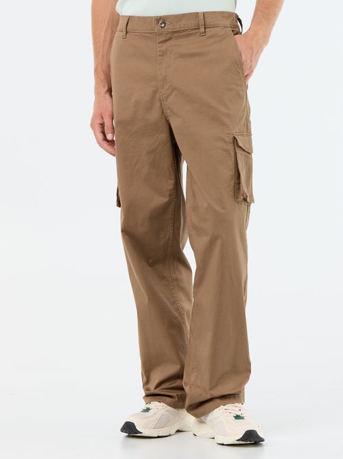 Regular fit-broek met meerdere zakken - Kiabi