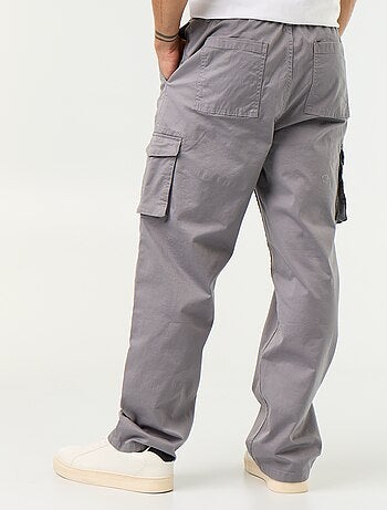 Regular fit-broek met meerdere zakken