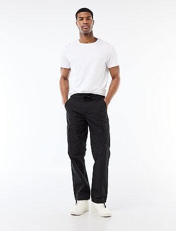 Regular fit-broek met meerdere zakken