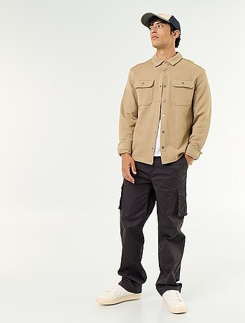 Regular fit-broek met meerdere zakken