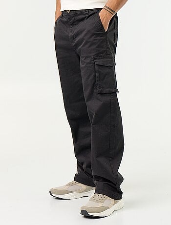 Regular fit-broek met meerdere zakken