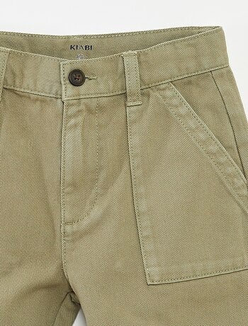 Regular-fit broek met zakken