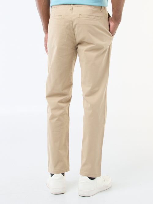 Regular-fit chino broek - Kiabi