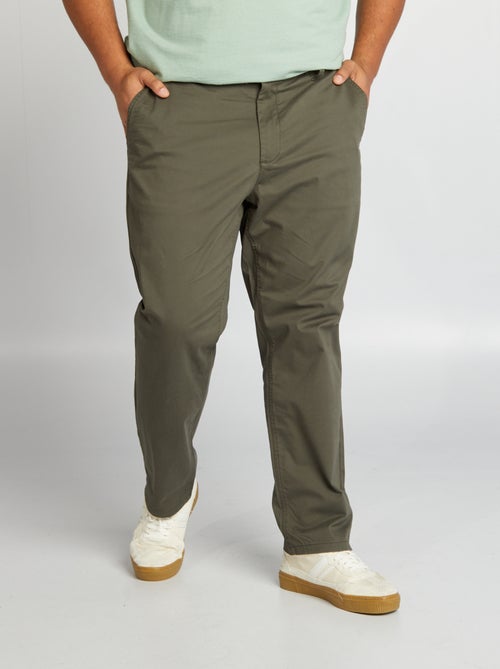 Regular-fit chino L32 - Kiabi