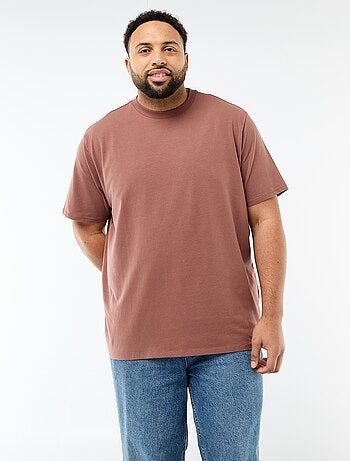 Regular-fit, effen T-shirt