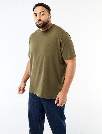 Regular-fit, effen T-shirt