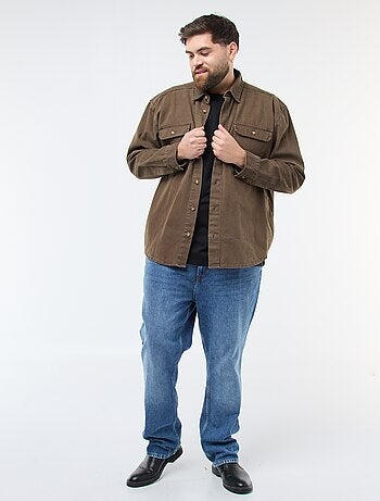 Regular-fit, effen T-shirt