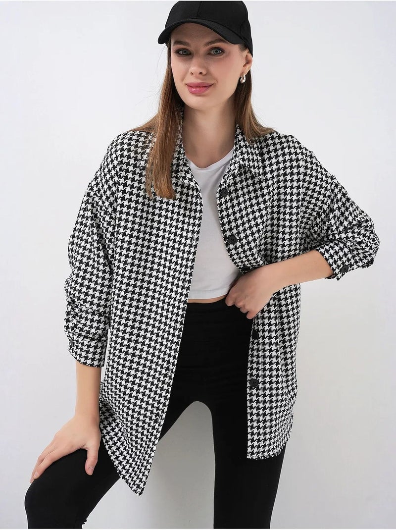 Regular fit flanellen overhemd bdart Wit - Kiabi