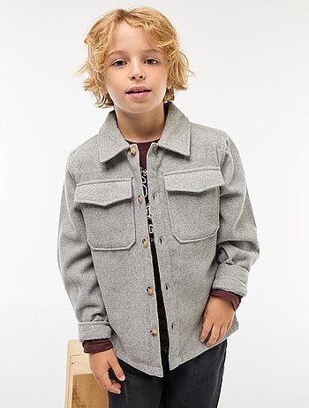 Regular-fit flanellen overhemd