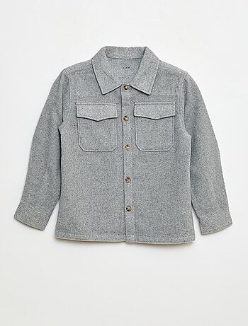 Regular-fit flanellen overhemd