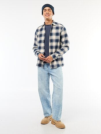 Regular-fit, geruit overhemd