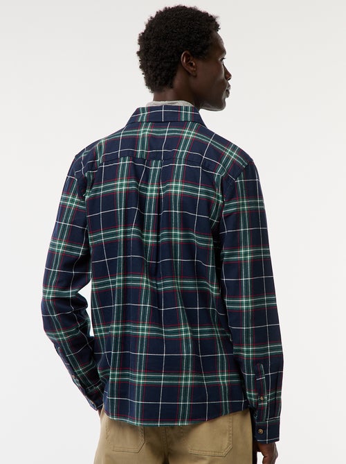 Regular-fit, geruit overhemd - Kiabi