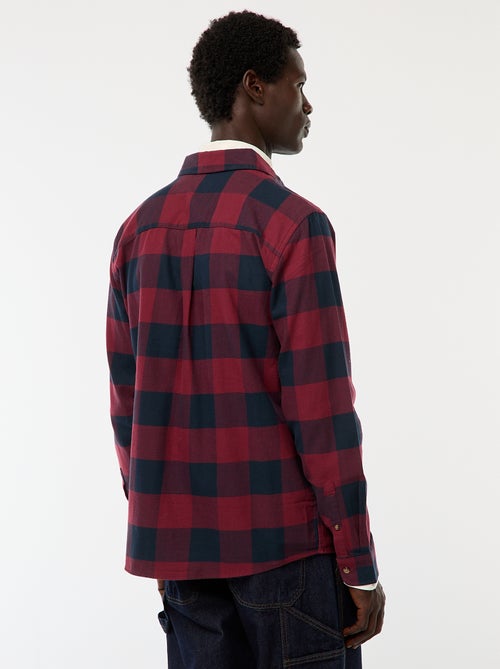 Regular-fit, geruit overhemd - Kiabi