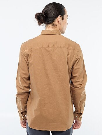 Regular-fit hemd van oxfordkatoen