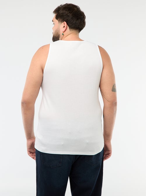 Regular fit hemd van ribtricot - Kiabi