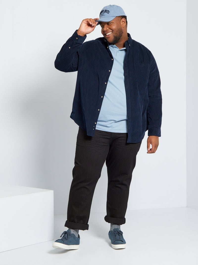 Regular-fit jeans - L32 ZWART - Kiabi