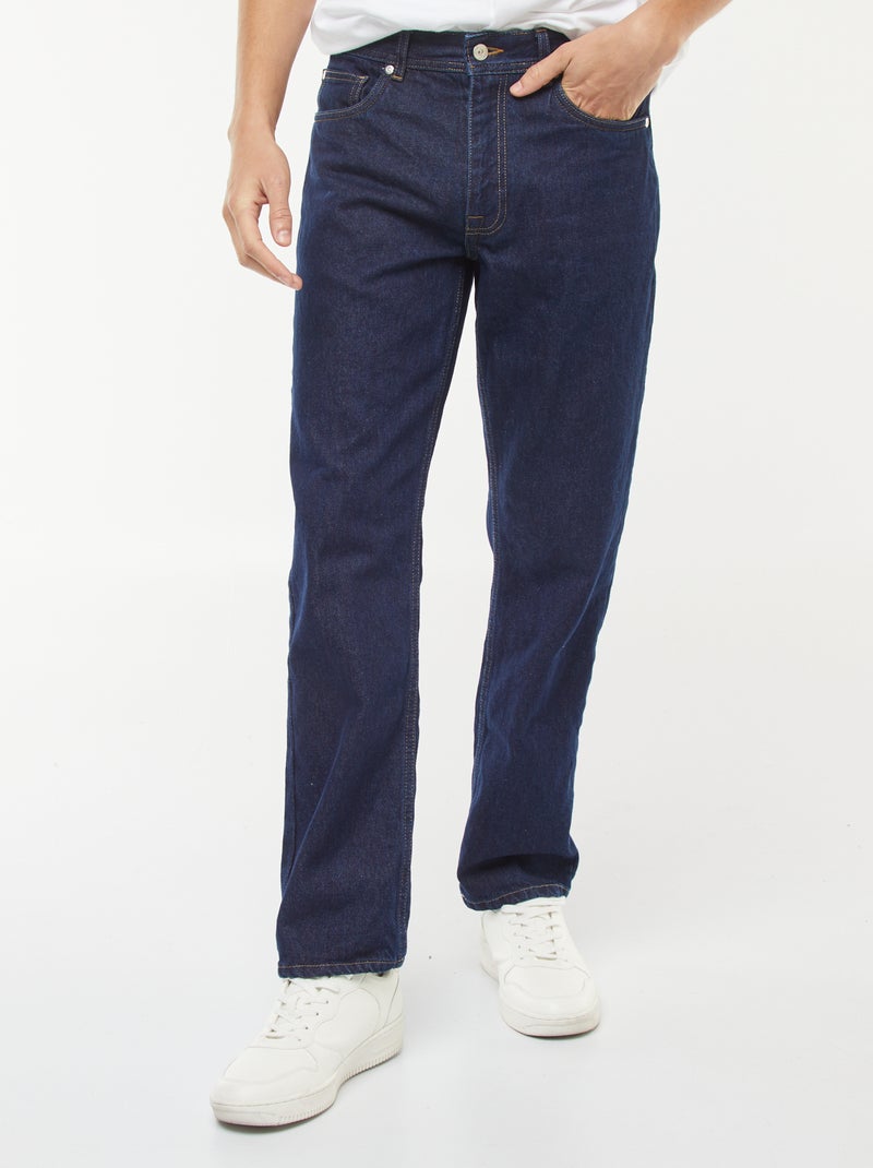 Regular fit jeans - Made in France Blauw - Kiabi