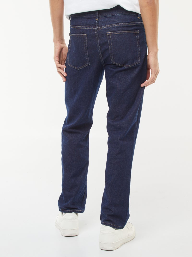 Regular fit jeans - Made in France Blauw - Kiabi