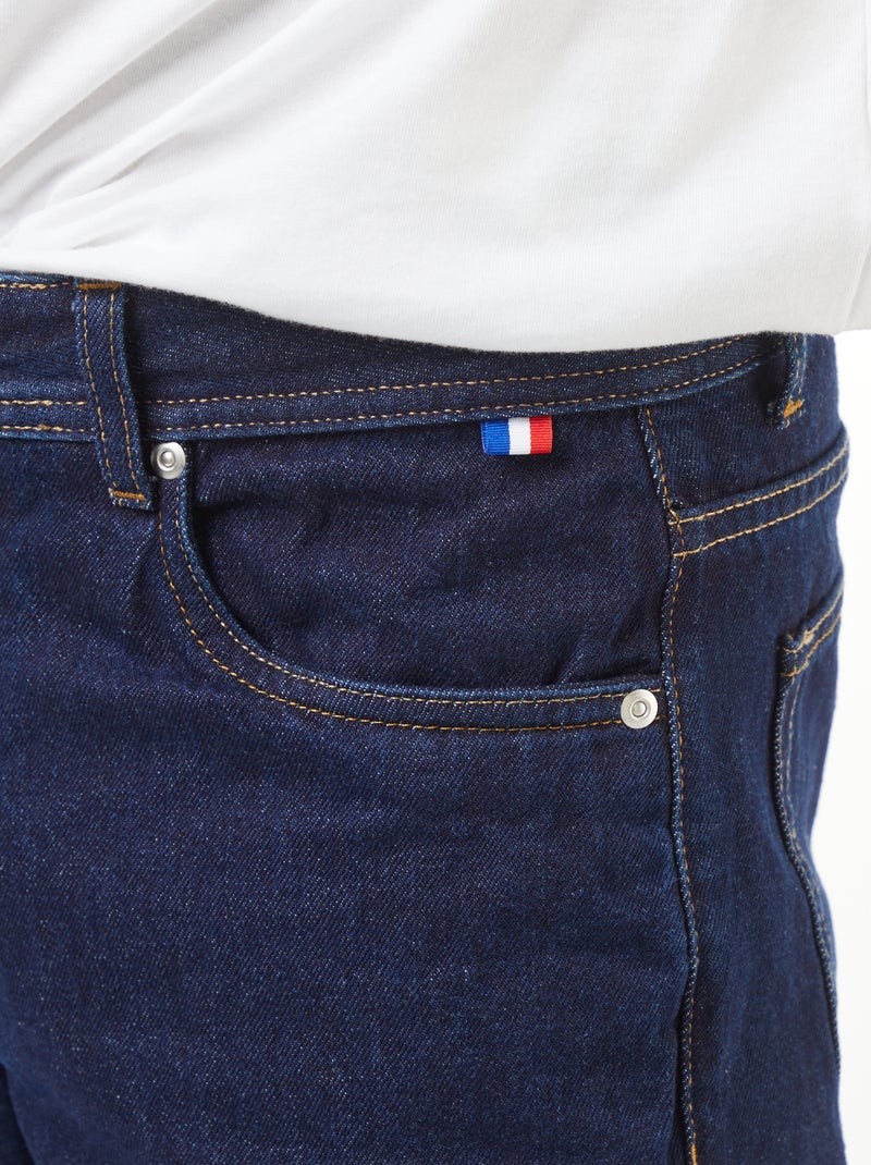 Regular fit jeans - Made in France Blauw - Kiabi