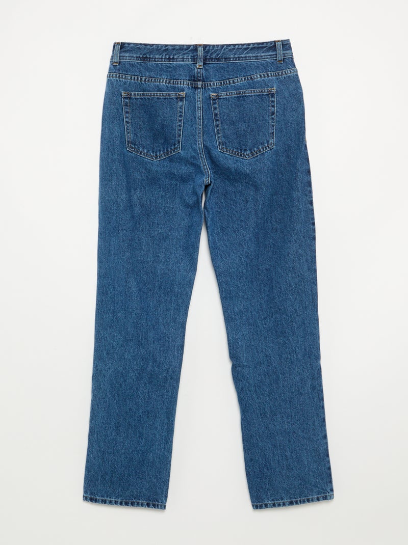 Regular fit jeans - Made in France Blauw - Kiabi