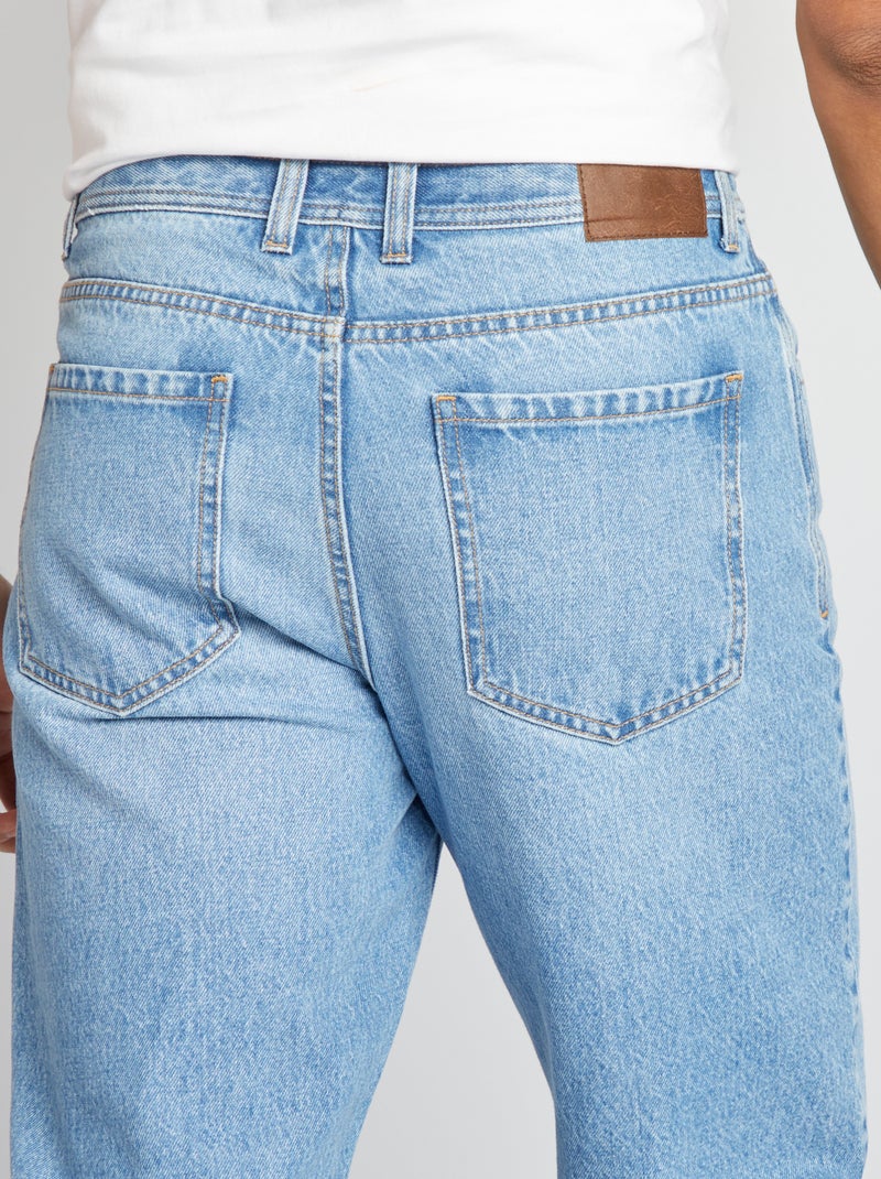 Regular-fit jeans BLAUW - Kiabi