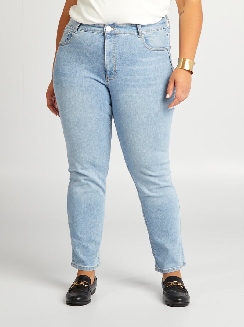 Regular-fit jeans L28 BLAUW - Kiabi