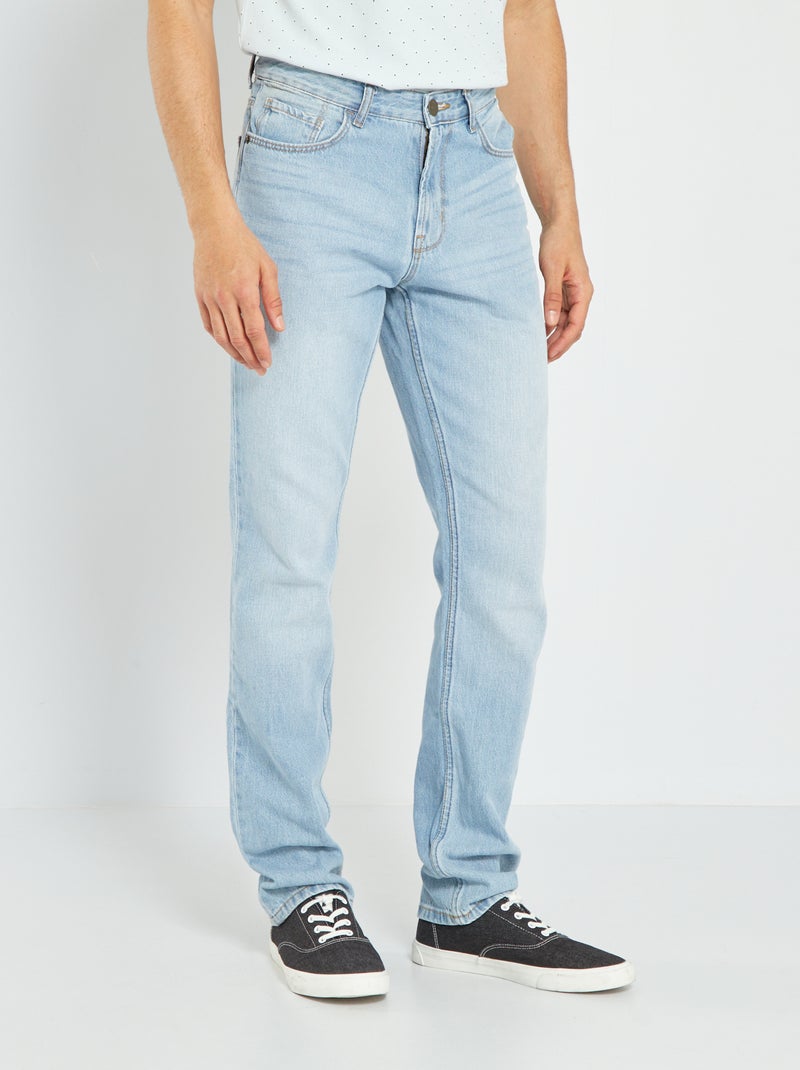 Regular-fit jeans L34 BLAUW - Kiabi
