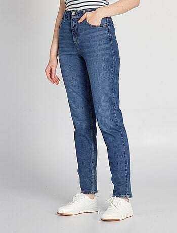 Regular-fit jeans met hoge taille L34