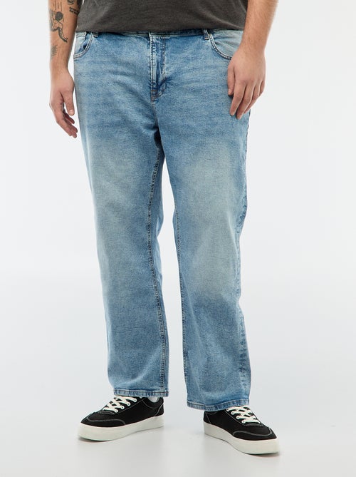 Regular fit jeans / rechte pijpen met 5 zakken - Kiabi
