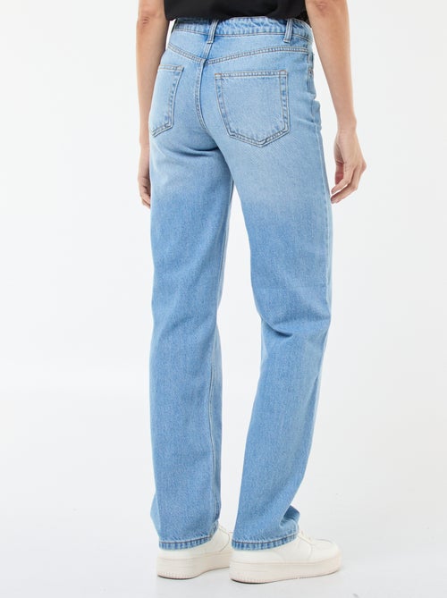 Regular fit jeans van katoen - L34 - Kiabi Regular fit jeans van katoen - L34 - Kiabi