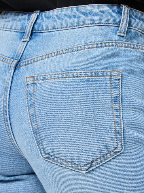 Regular fit jeans van katoen - L34 - Kiabi Regular fit jeans van katoen - L34 - Kiabi