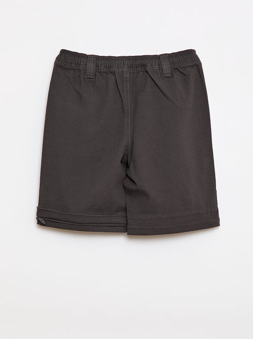 Regular fit katoenen broek in effen kleur - Kiabi Regular fit katoenen broek in effen kleur - Kiabi