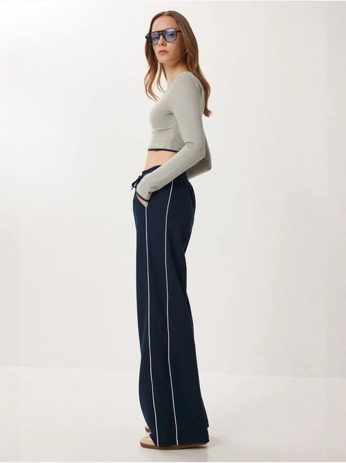 Regular fit katoenen gebreide joggingbroek istanbul - Kiabi