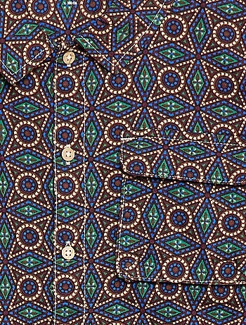 Regular-fit effen overhemd van Oxford-katoen