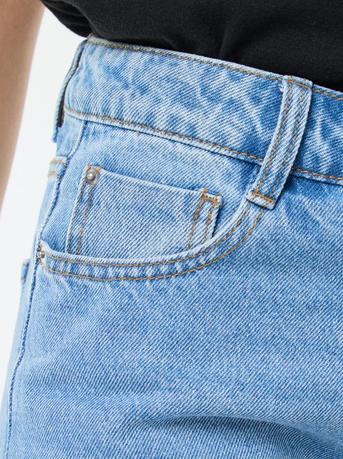 Regular-fit, katoenen spijkerbroek - L34 - Kiabi