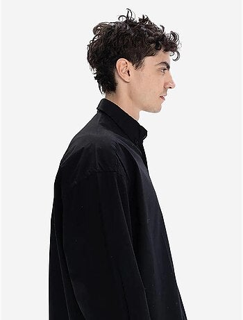 Regular fit poplin overhemd met lange mouwen en knoopsluiting giesto