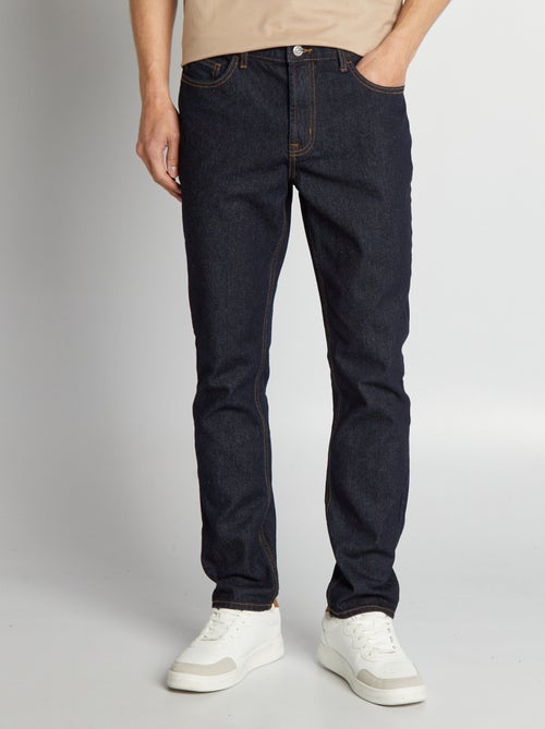 Regular-fit, raw jeans - Kiabi