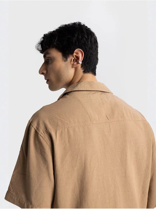 Regular fit shirt met korte mouwen giesto - Kiabi